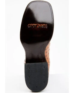 Cody James Men's Full Quill Cognac Ostrich Exotic Western Boots - Broad Square Toe  -Ariat || Corral || Dan Post Store 2000359772 001 P7
