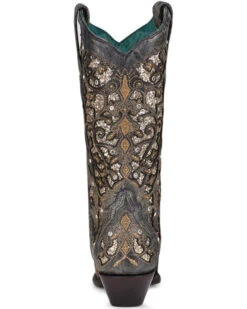 Corral Women's Inlay & Studs Western Boots - Snip Toe -Ariat || Corral || Dan Post Store 2000360096 001 P4