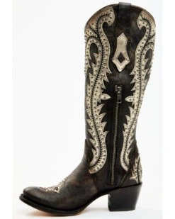 Corral Women's Studded Overlay Western Boots - Round Toe -Ariat || Corral || Dan Post Store 2000360110 001 P3