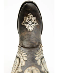 Corral Women's Studded Overlay Western Boots - Round Toe -Ariat || Corral || Dan Post Store 2000360110 001 P6