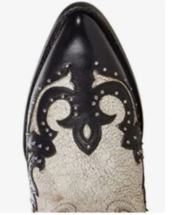 Corral Women's Black Overlay & Studs Western Boots - Pointed Toe -Ariat || Corral || Dan Post Store 2000360137 944 P5