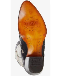 Corral Women's Black Overlay & Studs Western Boots - Pointed Toe -Ariat || Corral || Dan Post Store 2000360137 944 P6