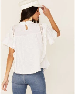 Free People Women's Le Femme Tee -Ariat || Corral || Dan Post Store 2000360466 100 P4