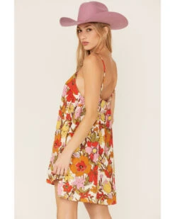 Show Me Your Mumu Women's Oasis Floral Print Mini Dress -Ariat || Corral || Dan Post Store 2000360786 900 P4