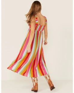 Show Me Your Mumu Women's Multi Fling Midi Dress -Ariat || Corral || Dan Post Store 2000360787 900 P4