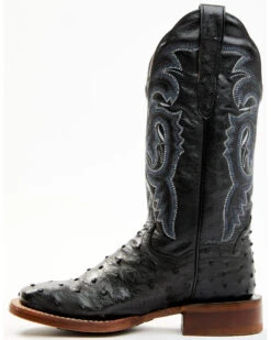 Dan Post Women's Embroidered Ostrich Western Boots - Broad Square Toe -Ariat || Corral || Dan Post Store 2000361557 001 P3