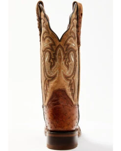 Dan Post Women's Exotic Full-Quill Ostrich Western Boots - Broad Square Toe -Ariat || Corral || Dan Post Store 2000361558 200 P5