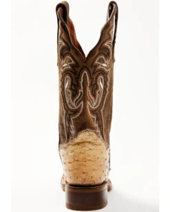 Dan Post Women's Exotic Full Quill Ostrich Western Boots - Broad Square Toe -Ariat || Corral || Dan Post Store 2000361559 295 P5