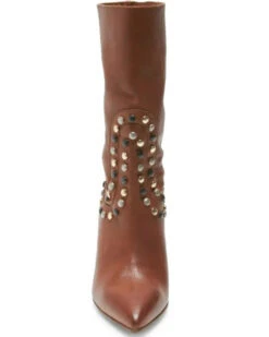 Free People Women's Dakota Heel Studded Leather Western Boots - Pointed Toe  -Ariat || Corral || Dan Post Store 2000362983 200 P3