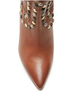 Free People Women's Dakota Heel Studded Leather Western Boots - Pointed Toe  -Ariat || Corral || Dan Post Store 2000362983 200 P5