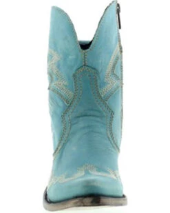 Liberty Black Women's Side Bug & Wrinkle Fontana Crack Short Western Boots - Pointed Toe -Ariat || Corral || Dan Post Store 2000362997 440 P4