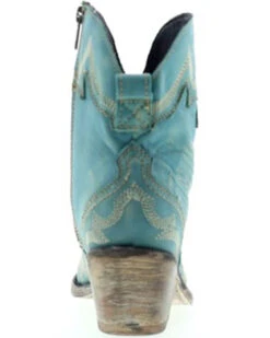 Liberty Black Women's Side Bug & Wrinkle Fontana Crack Short Western Boots - Pointed Toe -Ariat || Corral || Dan Post Store 2000362997 440 P5