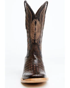 Tanner Mark Men's Shawnee Exotic Caiman Belly Western Boots - Broad Square Toe 10 Tanner Mark Men's Shawnee Exotic Caiman Belly Western Boots - Broad Square Toe -Ariat || Corral || Dan Post Store 2000363915 201 P4