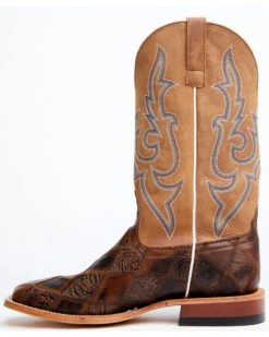 Horse Power Men's Patchwork Western Boots - Broad Square Toe -Ariat || Corral || Dan Post Store 2000364671 200 P3