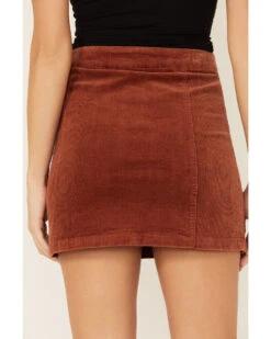 Wishlist Women's Side Button Corduroy Mini Skirt -Ariat || Corral || Dan Post Store 2000366226 290 P4