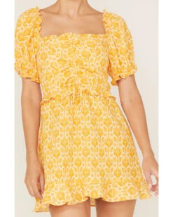 Show Me Your Mumu Women's Sophie Floral Print Mini Dress -Ariat || Corral || Dan Post Store 2000368254 702 P3