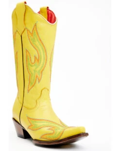 Planet Cowboy Women's Psychedelic Original Soft Western Boots - Snip Toe 