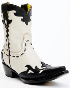 Planet Cowboy Women's Wingtip Leather Western Boot - Snip Toe