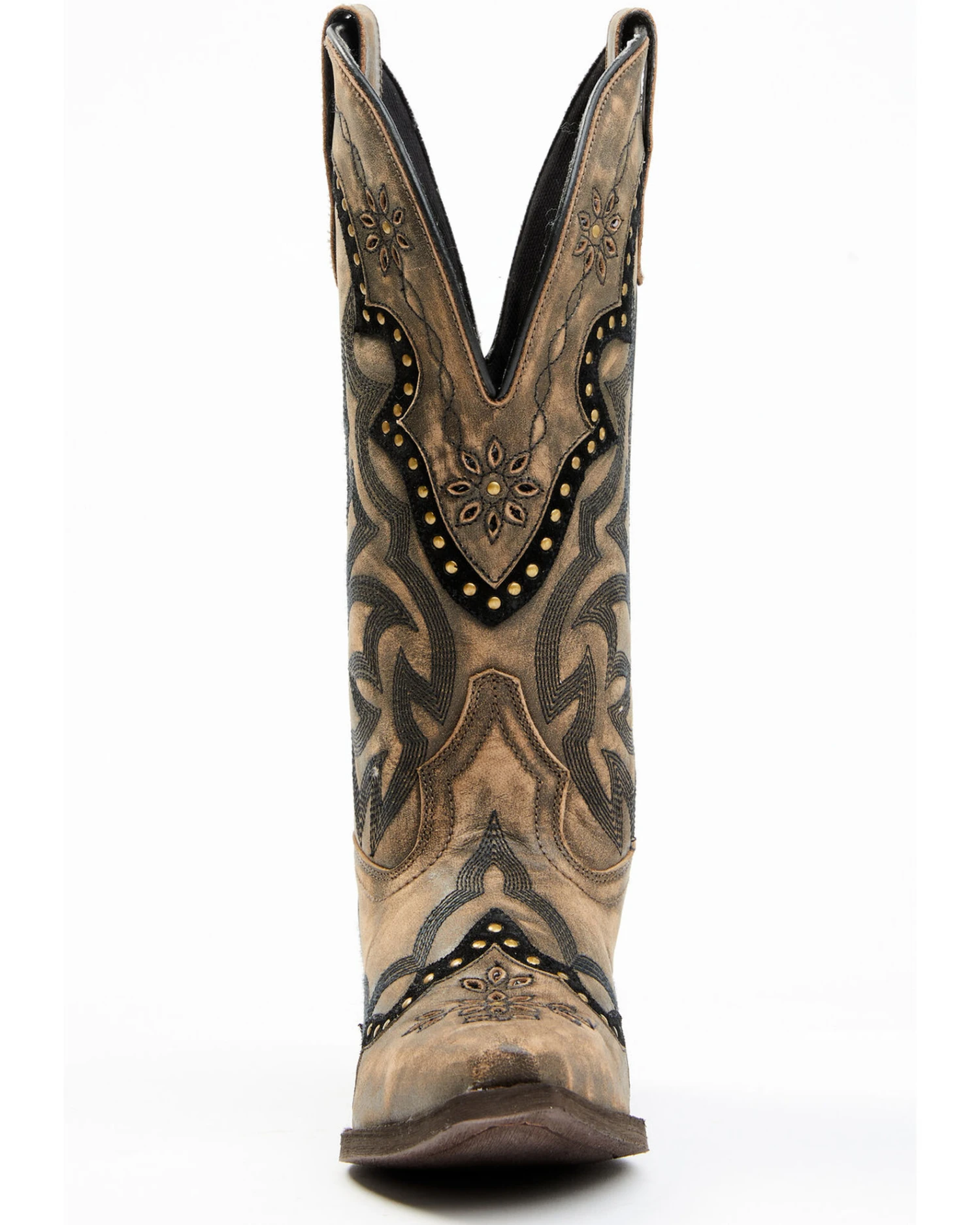 Laredo Women's Skyla Floral Studded Western Performance Boots - Snip Toe 4 Laredo Women's Skyla Floral Studded Western Performance Boots - Snip Toe - Image 4