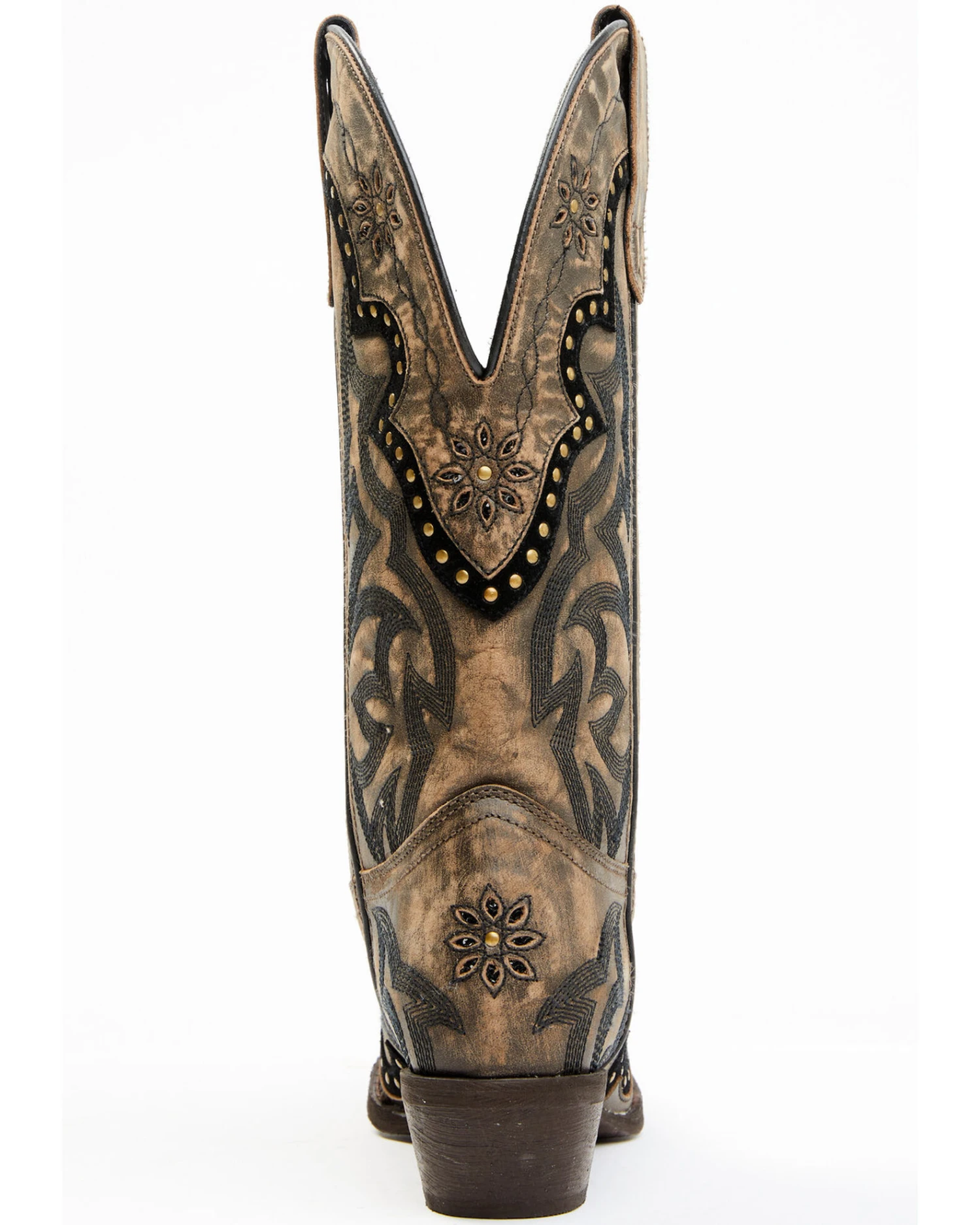 Laredo Women's Skyla Floral Studded Western Performance Boots - Snip Toe 5 Laredo Women's Skyla Floral Studded Western Performance Boots - Snip Toe - Image 5