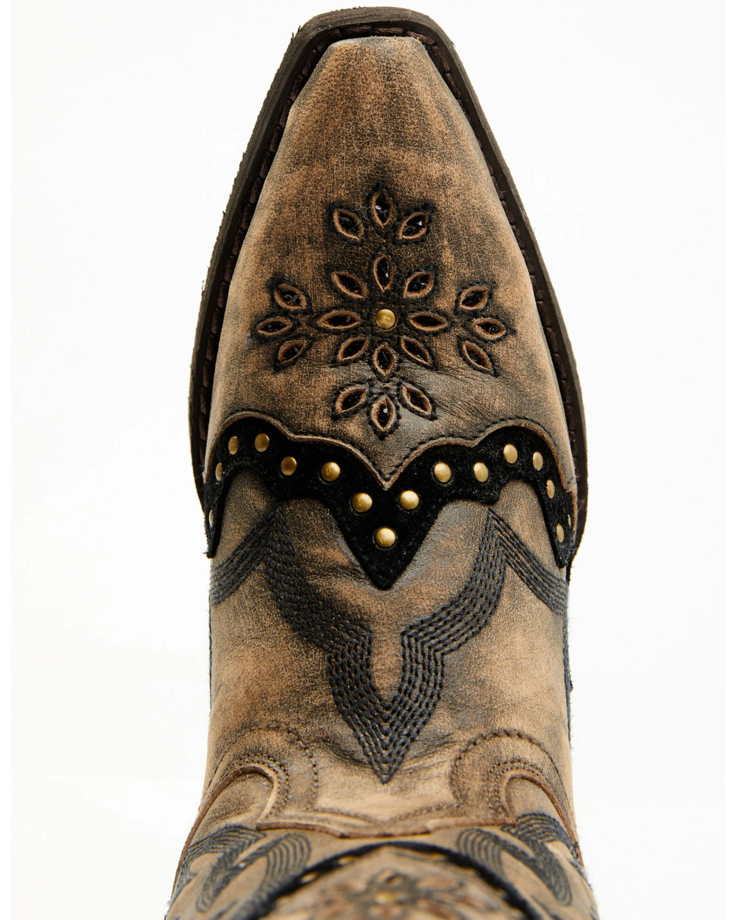 Laredo Women's Skyla Floral Studded Western Performance Boots - Snip Toe 6 Laredo Women's Skyla Floral Studded Western Performance Boots - Snip Toe - Image 6