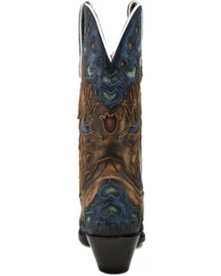 Dan Post Women's Humming Bird Heart And Floral Inlay Western Boots - Snip Toe  -Ariat || Corral || Dan Post Store 2000371091 800 P5