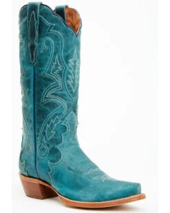 Dan Post Women's Queen Embroidered Tall Western Boots - Snip Toe