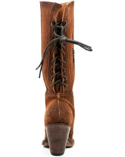 Dan Post Women's Corsette Back Lace Tall Western Leather Boots - Snip Toe -Ariat || Corral || Dan Post Store 2000371097 600 P5