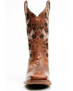 Dan Post Women's Athena Floral Embroidered Western Performance Boots - Broad Square Toe -Ariat || Corral || Dan Post Store 2000371101 280 P4