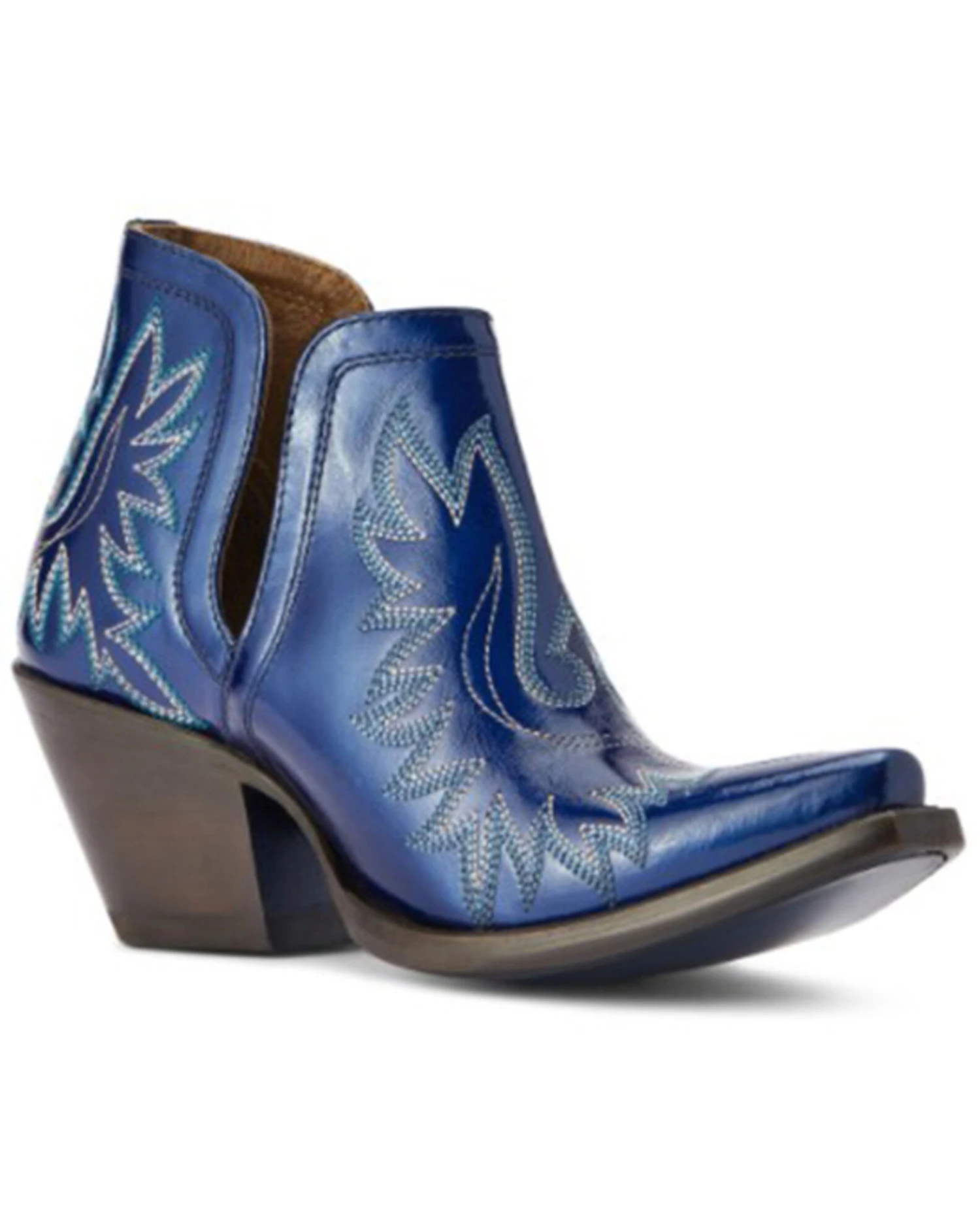 Ariat Women's Dixon Sin City Western Booties - Snip Toe 1 Ariat Women's Dixon Sin City Western Booties - Snip Toe