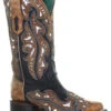 Corral Women's Metallic Inlay Embroidered Tall Western Boots - Square Toe