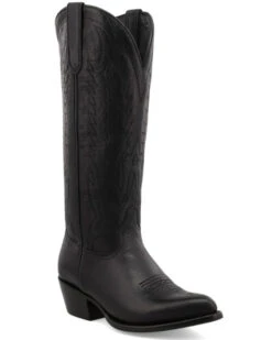 Black Star Women's Eden Stitched Onyx Western Boot - Pointed Toe