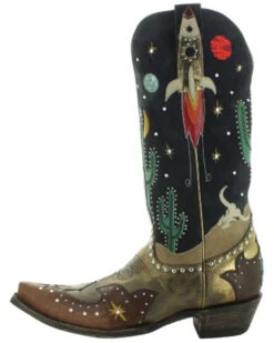 Old Gringo Women's Galactic Buckaroo Western Boots - Snip Toe -Ariat || Corral || Dan Post Store 2000374905 400 P3