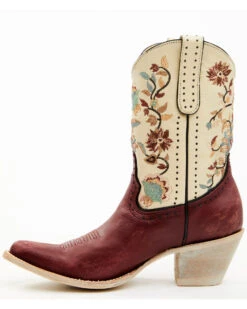 Yippee Ki Yay By Old Gringo Women's Bruni Floral Embroidered Studded Western Boots - Medium Toe -Ariat || Corral || Dan Post Store 2000374913 646 P3
