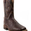 Dan Post Men's Alamosa Hand Ostrich Quill Western Boots - Broad Square Toe
