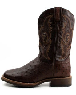 Dan Post Men's Alamosa Hand Ostrich Quill Western Boots - Broad Square Toe -Ariat || Corral || Dan Post Store 2000375987 200 P3