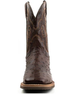 Dan Post Men's Alamosa Hand Ostrich Quill Western Boots - Broad Square Toe -Ariat || Corral || Dan Post Store 2000375987 200 P4