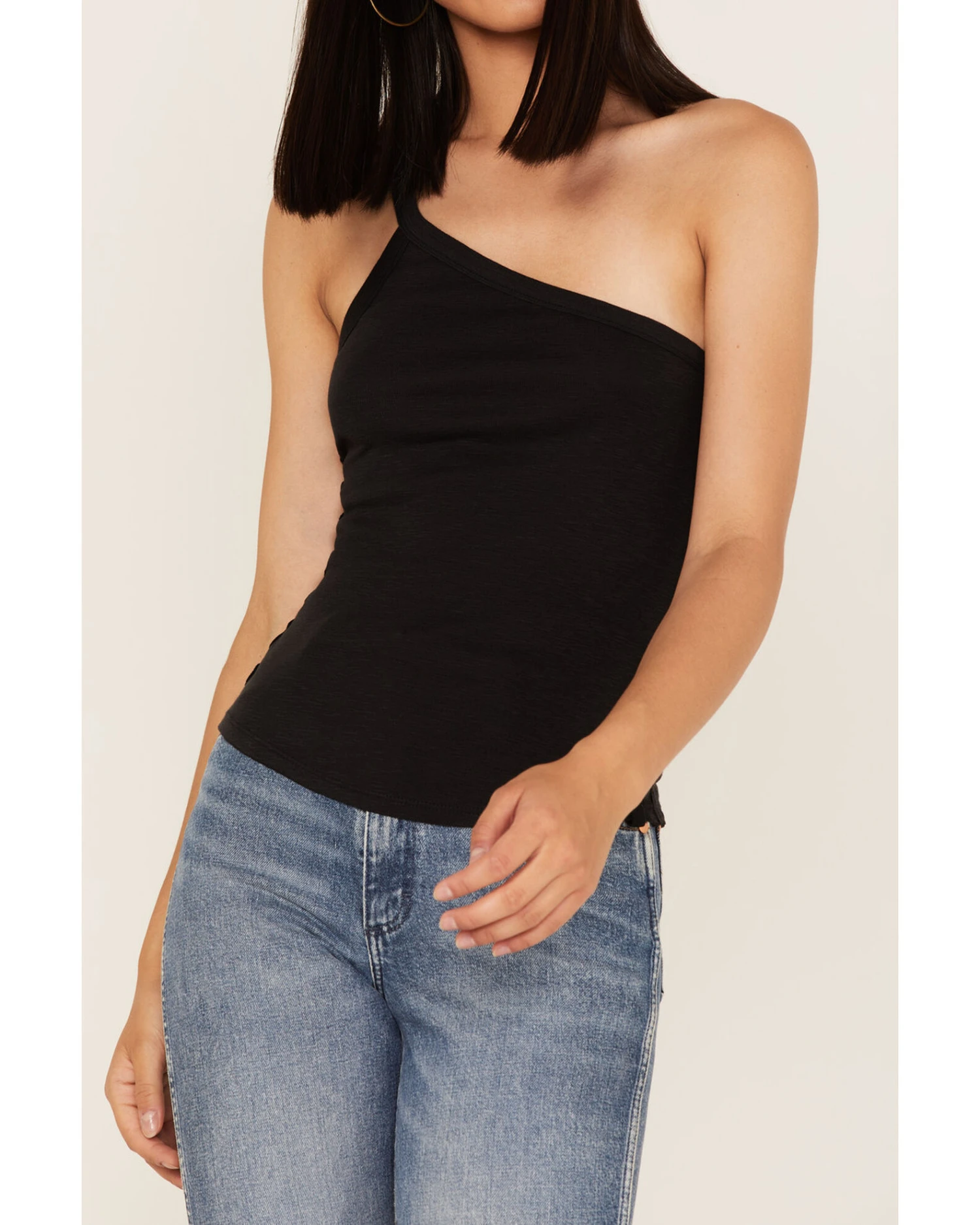 Free People One Way Or Another One-Shoulder Tank Top 3 Free People One Way Or Another One-Shoulder Tank Top - Image 3