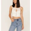 Free People Women's Have My Heart Cropped Tank Top