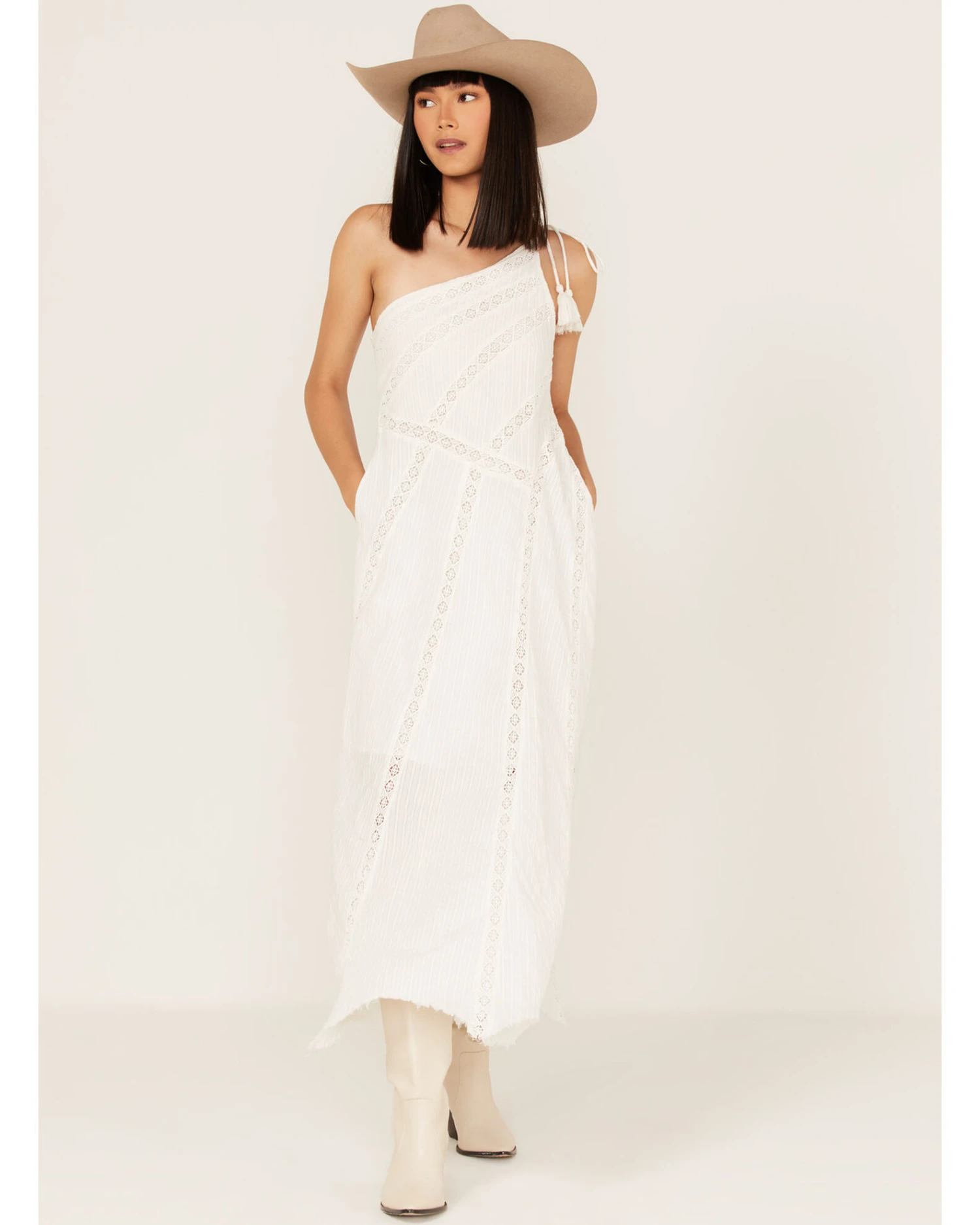 Free People Bella One-Shoulder Dress 1 Free People Bella One-Shoulder Dress
