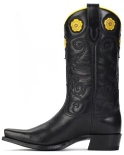 Ranch Road Boots Women's Rosette Floral Embroidered Western Boots - Snip Toe 8 Ranch Road Boots Women's Rosette Floral Embroidered Western Boots - Snip Toe -Ariat || Corral || Dan Post Store 2000378494 001 P3