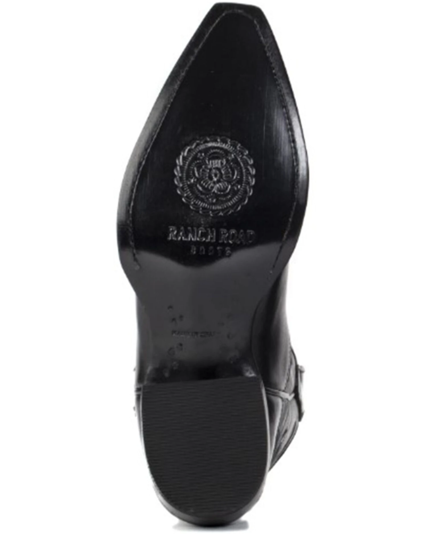 Ranch Road Boots Women's Rosette Floral Embroidered Western Boots - Snip Toe 6 Ranch Road Boots Women's Rosette Floral Embroidered Western Boots - Snip Toe - Image 6