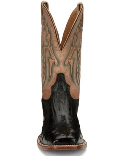 Tony Lama Men's Castillo Full Quill Ostrich Exotic Western Boots - Broad Square Toe -Ariat || Corral || Dan Post Store 2000379339 001 P4