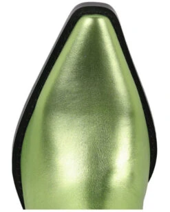 Jeffrey Campbell Women's Dagget Metallic Western Boots - Snip Toe  -Ariat || Corral || Dan Post Store 2000379411 300 P5