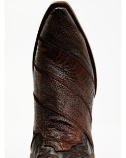 Dan Post Men's Exotic Ostrich Leg Western Boots - Snip Toe  -Ariat || Corral || Dan Post Store 2000381723 200 P6