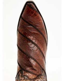 Dan Post Men's Exotic Wrapped Ostrich Leg Western Boots - Snip Toe  -Ariat || Corral || Dan Post Store 2000381784 280 P6