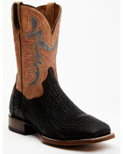 Dan Post Men's Exotic Shark Western Boots - Broad Square Toe
