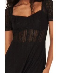 Beyond The Radar Women's Cap Sleeve Lace Dress -Ariat || Corral || Dan Post Store 2000382217 001 P3