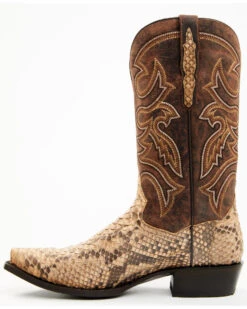 Dan Post Men's Exotic Python Western Boots - Snip Toe -Ariat || Corral || Dan Post Store 2000382249 101 P3