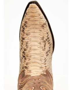 Dan Post Men's Exotic Python Western Boots - Snip Toe -Ariat || Corral || Dan Post Store 2000382249 101 P6
